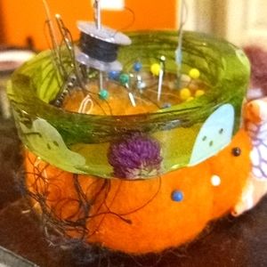 Resin bangle Southern Moss Haunts